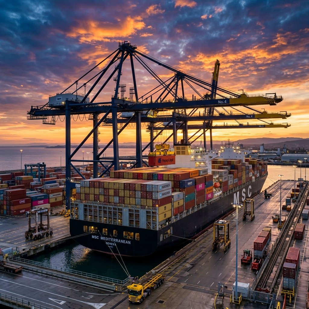 FEDEXSWISS ocean container terminal port operations